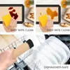 Backmatte aus Silikon (3er Set) Wiederverwendbare Backfolie Produktbild-Vorschau 3