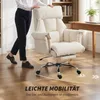 HOMCOM Bürostuhl Schreibtischstuhl mit Lendenwirbelstütze, Produktbild-Vorschau 8
