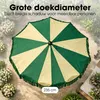 Mica Decorations Kim Parasol w paski z torbą do Podgląd zdjęcia produktu 6