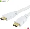 TECHLY HDMI High Speed Kabel mit Ethernet Kabel 3m weiss Produktbild-Vorschau 4