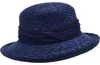 Seeberger Strohborte Bolero in blau