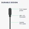kwmobile USB C Ladekabel kompatibel mit Huawei Band 10 / Produktbild-Vorschau 4