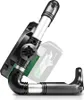 A cordless work light with a battery attached, shown against a white background. Voir les images du produit