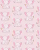 Baby Kinder Kuscheldecke Velboa / Sherpa - Elefant - 80x100 Produktbild-Vorschau 3