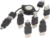 USB-Adapter-Set 7-teilig mit praktischer Aufrollbox, Produktbild-Vorschau 2