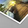 Poster - Poster ohne Rahmen - See Sonnenuntergang Boot Produktbild-Vorschau 2