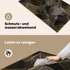 KitchenYeah© Herdabdeckplatte Abstrakt - Gold - 3D - Luxus Produktbild-Vorschau 2