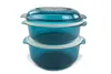 TUPPERWARE Microonde Microcook 3,0 L turchese + 1,75 L + Anteprima dell’immagine prodotto 1