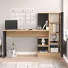 Schreibtisch mit integriertem Schrank ’Varhalo’ 120 x 153 x Produktbild-Vorschau 3