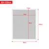 ROSEJANE Insektenschutz Fenster 80 × 100 cm, Fliegengitter Produktbild-Vorschau 7