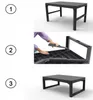 Keter Lyon Gartentisch - 116 x 71 x 40 – 65 cm - braun Produktbild-Vorschau 17