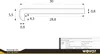 Trittstufe Laminiertes HDF Eiche Truffel 100 x 30 cm – pro Produktbild-Vorschau 3