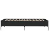 Bettgestell Schwarz 90x200 cm Holzwerkstoff und Metall Produktbild-Vorschau 5