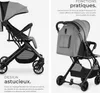 Poussette buggy FINN pliable avec harnais à 5 points - gris Voir les images du produit 3