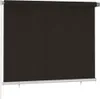 vidaXL Vonkajšia roleta 180x140 cm Hnedá HDPE Náhľad obrázku produktu 1