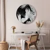 Runde Bilder 80x80 cm Coffee&Milk Liebe Leinwandbild 1 tlg Produktbild-Vorschau 4