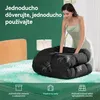 NicePlus, vrchná matrace 2 v 1, 140x200x7 cm, 5-zónová Náhľad obrázku produktu 4
