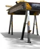 A close-up shot of a TOUGHBUILT sawhorse/jobsite table stand. Anteprima dell’immagine prodotto