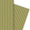 70er Retro Geschenkpapier Set mit grafischen Vintage Produktbild-Vorschau 2