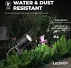 Ledvion - LED Gartenstrahler Aluminium - IP65 - GU10 Produktbild-Vorschau 5