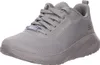 A gray Skechers Bobs Sport Squad Chaos women's training shoe. Anteprima dell’immagine prodotto