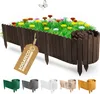 BOGATECO Rollborder Holzlatten | 20cm Hoch & 200cm lang | Produktbild-Vorschau 1
