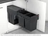 Collecteur de déchets Hailo 3666851 Tandem 2x 15 litres Voir les images du produit 14