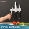 CUCINO Messer Magnetleiste selbstklebend 25cm aus Edelstahl Produktbild-Vorschau 5
