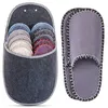 ONVAYA® ABS Guest Slipper | Slippers Set Felt 11 stuks. Productafbeelding-voorbeeld 3