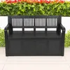 Gartenbank JELENIA Kunststoff Salzburg, 130 x 60 x 85 cm, Produktbild-Vorschau 15