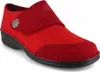 Berkemann Jarla, Damen-Hausschuh, rot Patch, Filz, Klettv., Produktbild-Vorschau 12