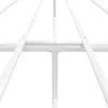 Metalowa Rama Łóżka Z Wezgłowiem Biała, 140X200 Cm Lumarko! Podgląd zdjęcia produktu 8