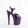 FLAMINGO-809GP Damen Sandale von Pleaser, Lila Lack , EU Produktbild-Vorschau 5
