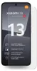 A marketing image for a Xiaomi 13 smartphone, showcasing its features and specifications. Produktbild-Vorschau