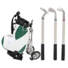 Sada golfových tužek na psací stůl, 3 kuličková pera a mini Náhled obrázku produktu 1