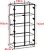 Vitrinenschrank mit Glastüren und Beleuchtung, Glasvitrine Produktbild-Vorschau 6