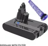 Per Dyson V6, batteria di ricambio, 6000 mAh (6,0 Ah), Anteprima dell’immagine prodotto 2
