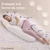 Oreiller ELONEO pour dormir sur le côté avec housse, Voir les images du produit 8