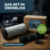 Poolabdeckung 5x5 m - Silofolie mit EasyFlex®-Verschluss – Produktbild-Vorschau 9
