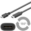 USB-C™-auf-Micro-B-Kabel, 1 m, schwarz 2,5 W, 0,5 A, 480 Produktbild-Vorschau 5