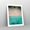 Poster - Poster ohne Rahmen - Strand Tropen Rand - 40x50 cm Produktbild-Vorschau 7