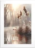 Beiges Boho-Poster Gras Bild schwarzer Rahmen 70x100 Produktbild-Vorschau 2
