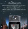 ZELURXX 1080P HD, WiFi Bodycam, Caméra portable avec carte Voir les images du produit 2