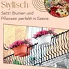Blumenkasten Balkon Beidseitiger Balkonkasten mit Halterung Produktbild-Vorschau 3
