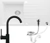 Granitspüle Küchenspüle Armatur Granit Siphon Einbauspüle Produktbild-Vorschau 1