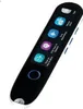 A black and white scanning pen with a color screen displaying icons and text. Náhľad obrázku produktu