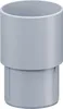 INEFA Fallrohr Verbinder, PVC DN75 / 75mm Grau Produktbild-Vorschau 1