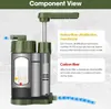 Outdoor-Wasserfilter, Wasserfilter für Camping und Wandern, Produktbild-Vorschau 2