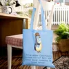 Mr. & Mrs. Panda Jutebeutel Elektriker Witz - Sky Blue - Produktbild-Vorschau 4