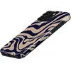 A phone case with a wavy abstract pattern is shown against a white background. Anteprima dell’immagine prodotto